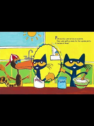 Read Aloud Books For Kids - Pete The Cat And The Missing Cupcakes 🧁 ‪@read-a-longkidz‬
