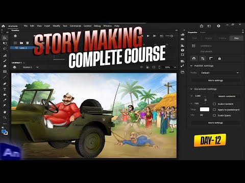 adobe animate cc tutorial for beginners in hindi | RacEducater | The Adobe Animate CC Crash Course