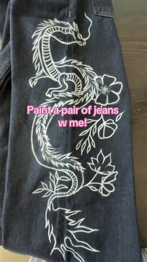 Create Unique Denim Art with Paint
