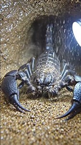 Underworld King: 24 Hours with an Emperor Scorpion Micro-Cam POV 🦂🔦