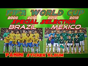 Panini Sticker FIFA World Cup new stickers Panini Album Weltmeisterschaft Germany Russia Brasil