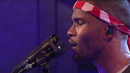 Frank Ocean performing "Pyramids" on SNL 9-15-12