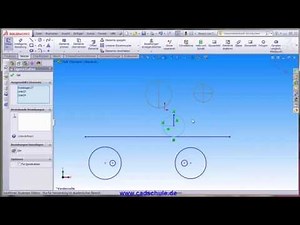 Solidworks Deutsch Tutorial Block,Kette/Riemen und Bahnerstellen