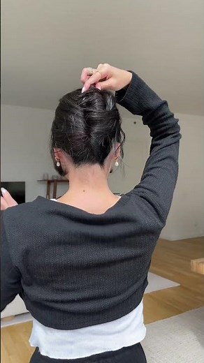 french pin hairstyle & tutorial ౨ৎ˚₊🎀 the claw clip to french hair pin pipeline