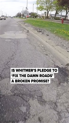 34K views · 224 reactions | : https://l.mlive.com/0ec2qu Michigan Governor Gretchen Whitmer famously promised to 'fix the damn roads.' Two years into Whtimer's second term, MLive's Justin Hicks checks to see how it's going. | MLive.com | Facebook