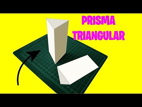 Cómo hacer un prisma triangular