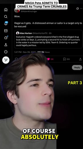 MAGA Pete ADMITS TO CRIMES As Trump Term CRUMBLES