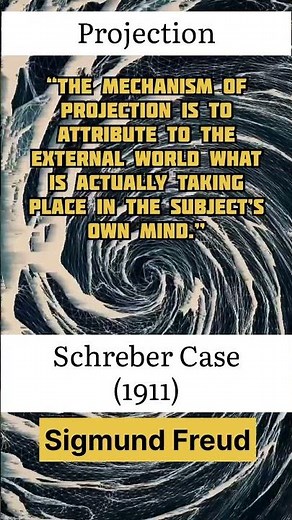 Psychological Concepts Part 7 : Projection | Sigmund Freud