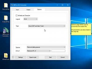 DBF to Excel Converter, video manual