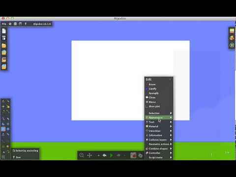 algodoo geometry from image