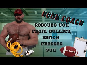 Hunky Himbo Coach Rescues You from Bullies, Bench Presses You [M4M] ASMR Roleplay [M4A-M4F]