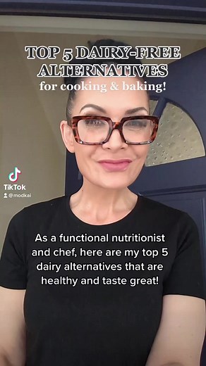 2.8K views · 19 reactions | My Top 5 dairy-free alternatives for baking & cooking! #dairyfree #dairyfreealternatives #alternative #foodsubstitute #substitute #healthy #healthysubstitutes #foodalternative #recipes #food #dairyfree #sugarfree #glutenfree #chef #nutritionist #functionalnutrition #functionalnutritionist #nutritionalyeast #baking #cooking #cookingtiktok #cookingtips | Bridget's Healthy Kitchen | Facebook