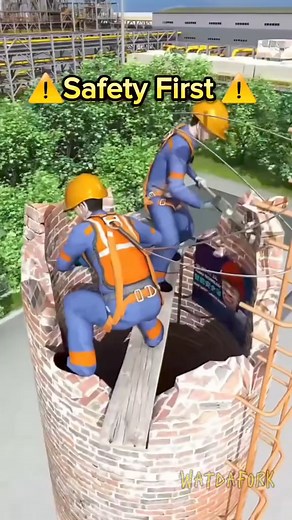 Always remember safety first 🦺⛑️ #safetyfirst #fbreels #SafetyEducation #fbreelsfypシ゚viralシ #fbreels23 #lifesafetyaboveall #fbreelsvideo | Safety first