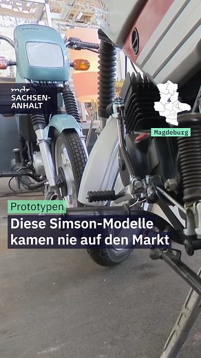 🏍️ Die Simson S51 wurde 1,6 Millionen Mal produziert. Von ihren Nachfolgern S52-1 und S52-3 gibt es lediglich Prototypen. Sie sind im @technikmuseum_md ausgestellt. | MDR Sachsen-Anhalt
