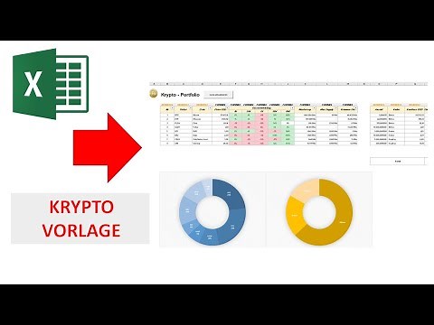 Krypto-Portfolio I Bitcoin & Co in Excel verwalten I Excel Vorlage I Excelpedia