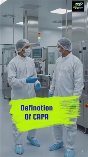 What is the CAPA?🙄 in Pharmaceutical industries #motivation #fitness #healthtips