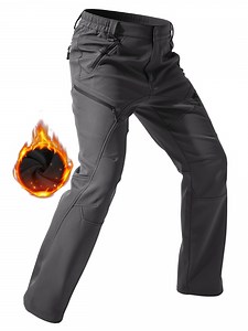 Moosehill Men's Waterproof Snow Ski Pants Fleece Lined Winter Insulated Warm Hiking Pants Grey 3XL - Walmart.com
