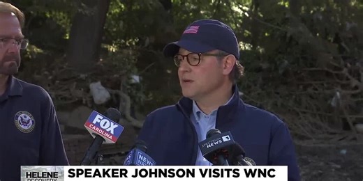 Speaker Mike Johnson tours Western NC, speaks on resources for small businesses