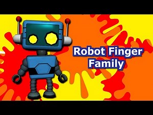 Robot Finger Family | BingBangBoo Nursery Rhymes & Kids Songs