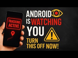 🔴 Your Android Is Secretly Tracking You — Turn This Off NOW!