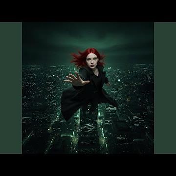 Running Flames Beneath Her Sky