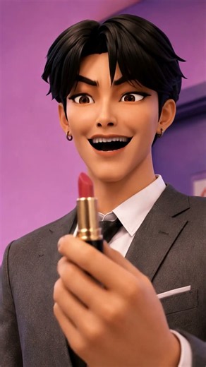 Rumi , Zoey and Mira trying to fool Jinu and hide lipstick 💄😆
