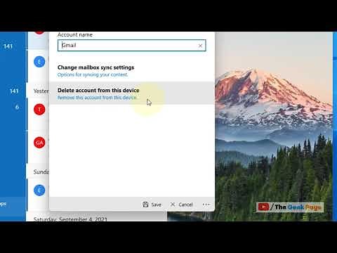 How To Log Out Of Mail App In Windows 11