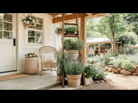 Rustic Farmhouse Garden Decor Ideas Inspired by Country Living