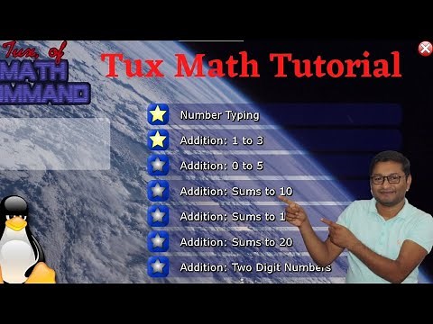 #tuxmath #tuxmathtutorial #mathgame #math TuxMath Tutorial Free Math Games For Children