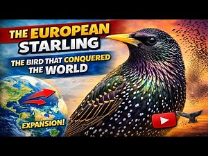 The European Starling The Bird That Conquered the World #animals #starling