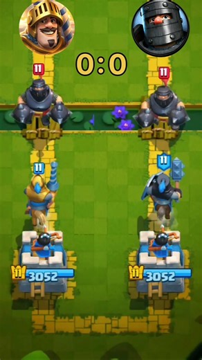 Clash Royale Dark Prince Vs Prince | Who Will Win #clashroyale #supercell #gaming