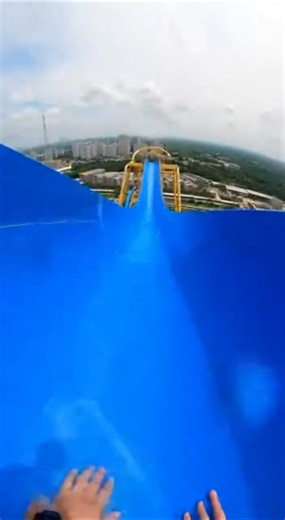 It’s Not the Speed — It’s the Stop! #waterslide