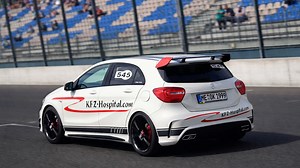 Mercedes A45 AMG in turbo drag race showdown