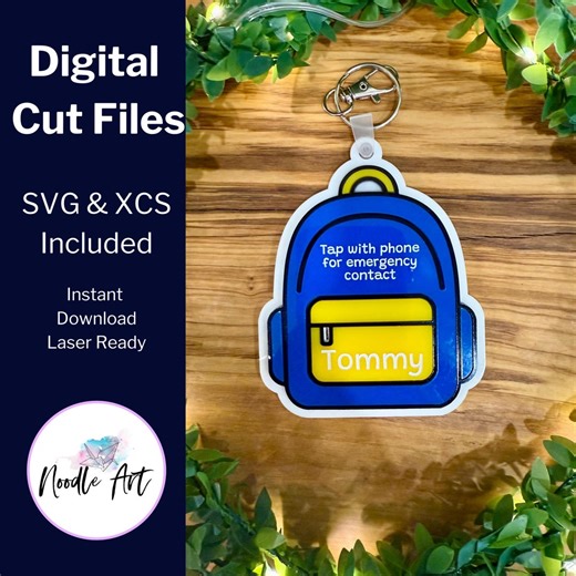Custom NFC Emergency Bag Tag – Digital File - Etsy