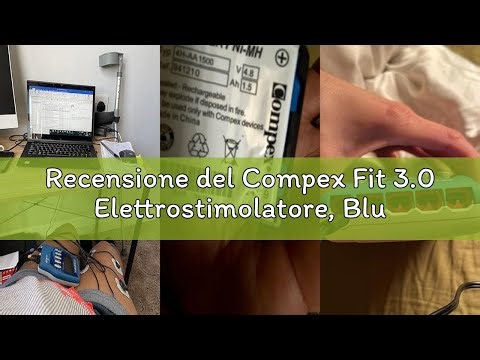 Recensione del Compex Fit 3.0 Elettrostimolatore, Blu