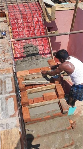 See how the steps of the stairs are made👌 #stairs #rajmistri #stairdesign #stairsteps