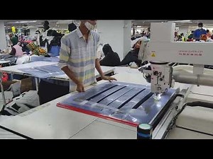 Automatic template pattern sewing machine 360° JUITA