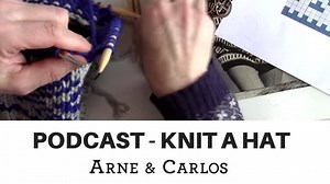 13K views · 544 reactions | Hi everyone, it is summer time and we want to revisit this podcast. In this one we talk about stranded colour work and knit a simple Norwegian pattern. This week we break out our circular needles and knit a hat in 2 colours with a simple Norwegian pattern. We knit it on our circular needles, but this is not a tutorial as we do it in real time. ARNE & CARLOS | ARNE & CARLOS | Facebook