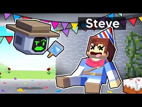 I Was MURDERED On My BIRTHDAY in Minecraft!