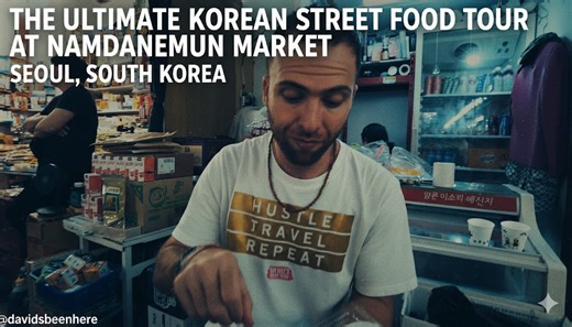The Ultimate Korean Street Food Tour At Namdaemun Market | Seoul, South Korea