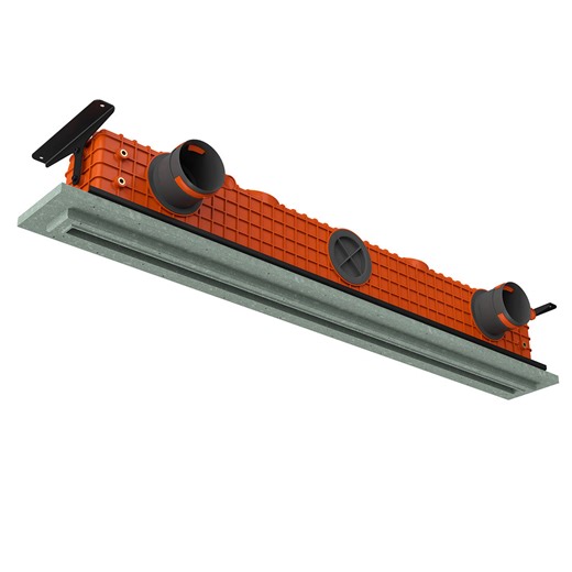 Ergovent Lineo Profile - Plasterboard Installation