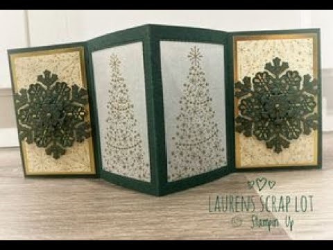 Christmas Luminary Tea Light Card