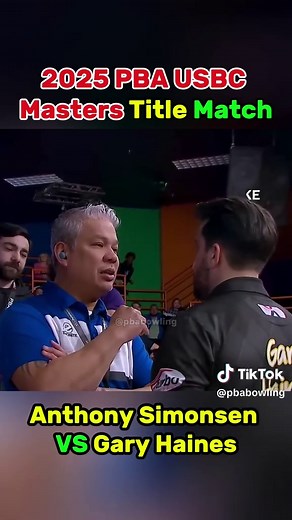 2025 PBA USBC Masters Title Match Highlights |Game 2| Anthony Simonsen VS Gary Haines #bowling #pbabowling #bowlingtiktok #bowlingtok #pba
