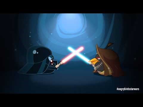 Angry Birds Star Wars: Obi Wan & Darth Vader - exclusive gameplay