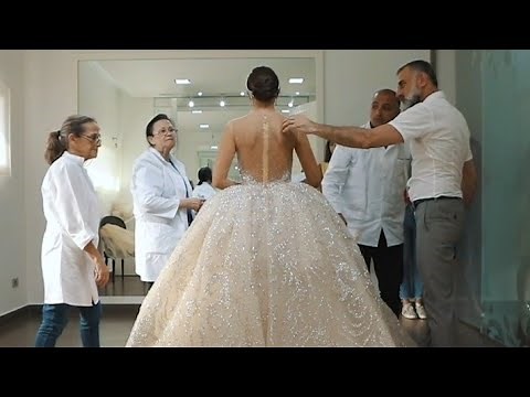 Follow This Bride Inside Her Final Dress Fitting Until Her Epic Wedding Party !