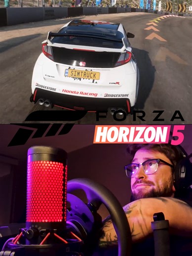 Forza Horizon 5 и MOZA R3 плохое сочетание 👎🏻 #moza #mozaracing #forzahorizon5 #forzahorizon4 #simracing