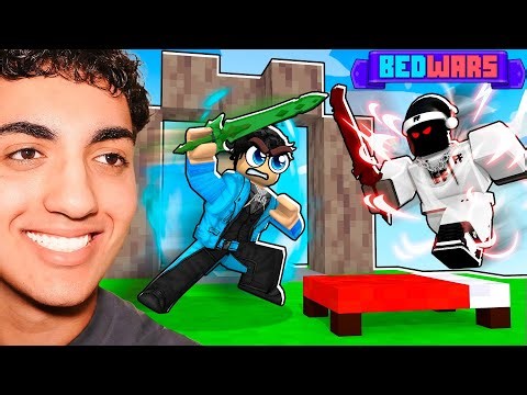I Tried Roblox BED WARS for the FIRST TIME!