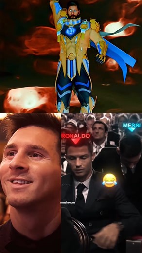 When Messi Becomes a Machine 🤖⚽ | Unreal Edit #Shorts