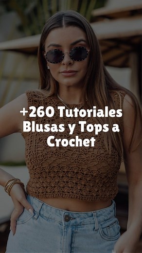 1.1K views · 219 reactions | Y todos los días hay nuevos tutoriales ✨ #blusas #tutorial #patrones #ganchillo #jerseys | CTejidas - Crochet y Dos Agujas | Facebook