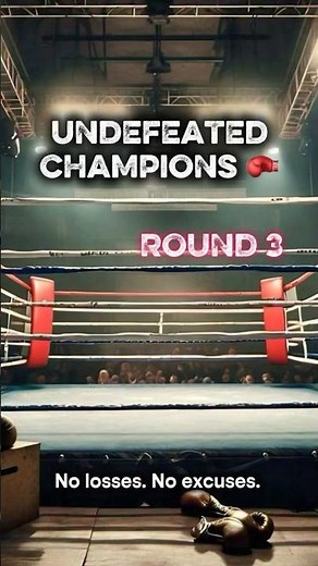Undefeated Boxing Legends & Kings (Round 3)